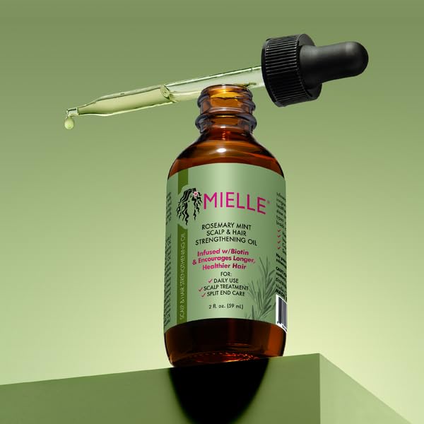 Mielle Organics  Rosemary Mint Scalp & Hair Oil with Biotin